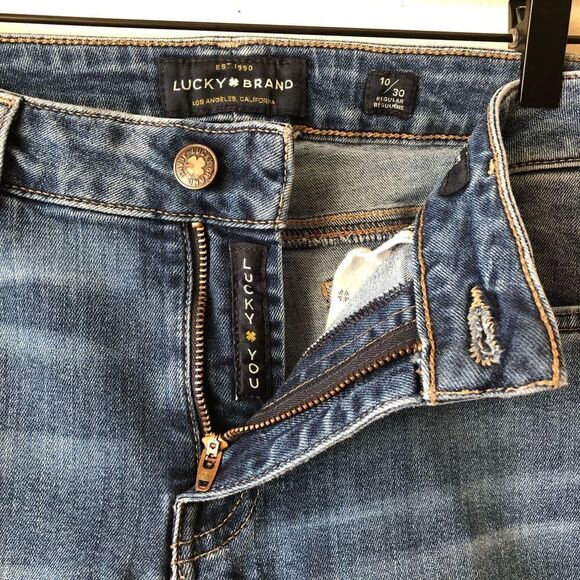 LUCKY Brand Medium Wash Lolita Skinny Jeans Size 10 / 30 - Picture 4 of 8